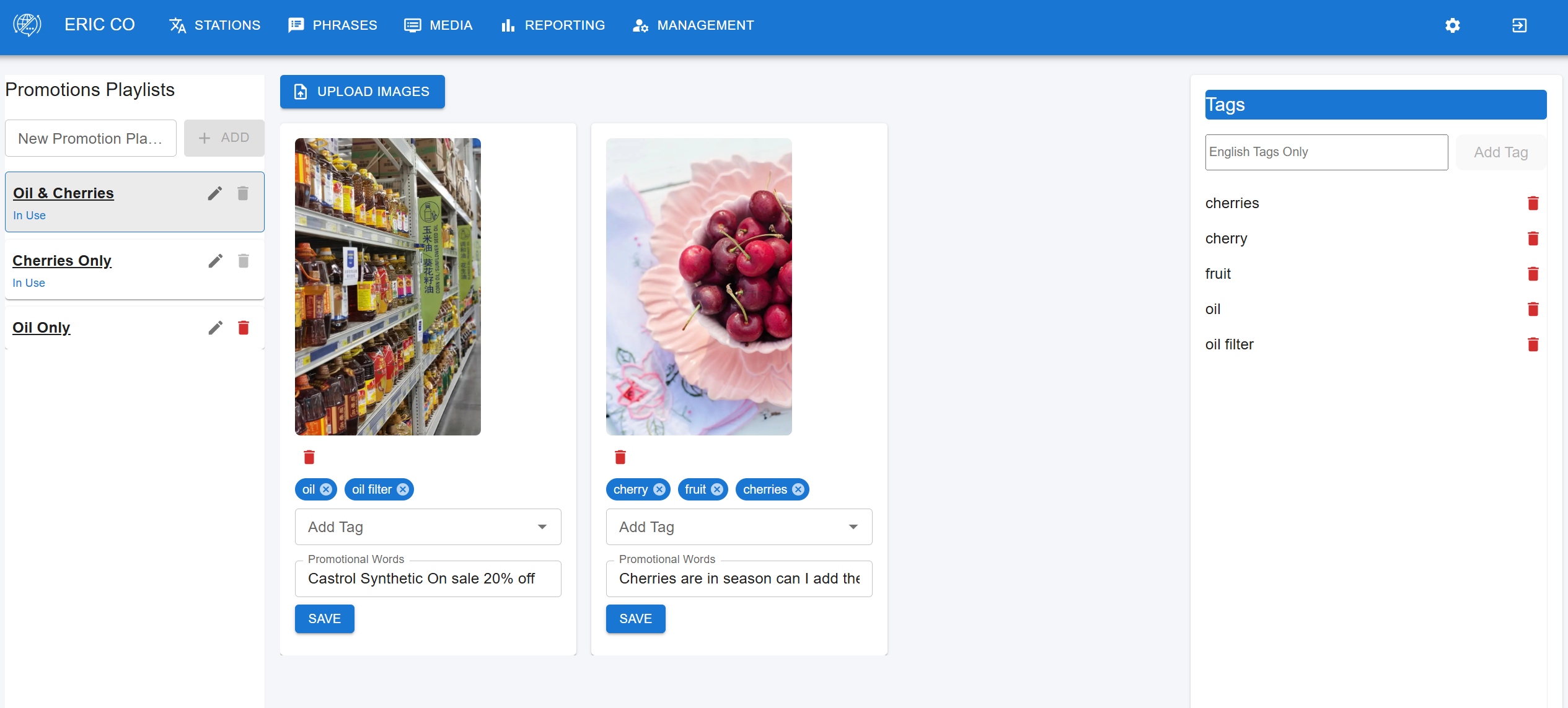 Keyword-Triggered Promotional Content